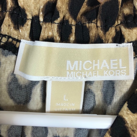 Michael Michael Kors Animal Print Dress Large - Picture 5 of 6